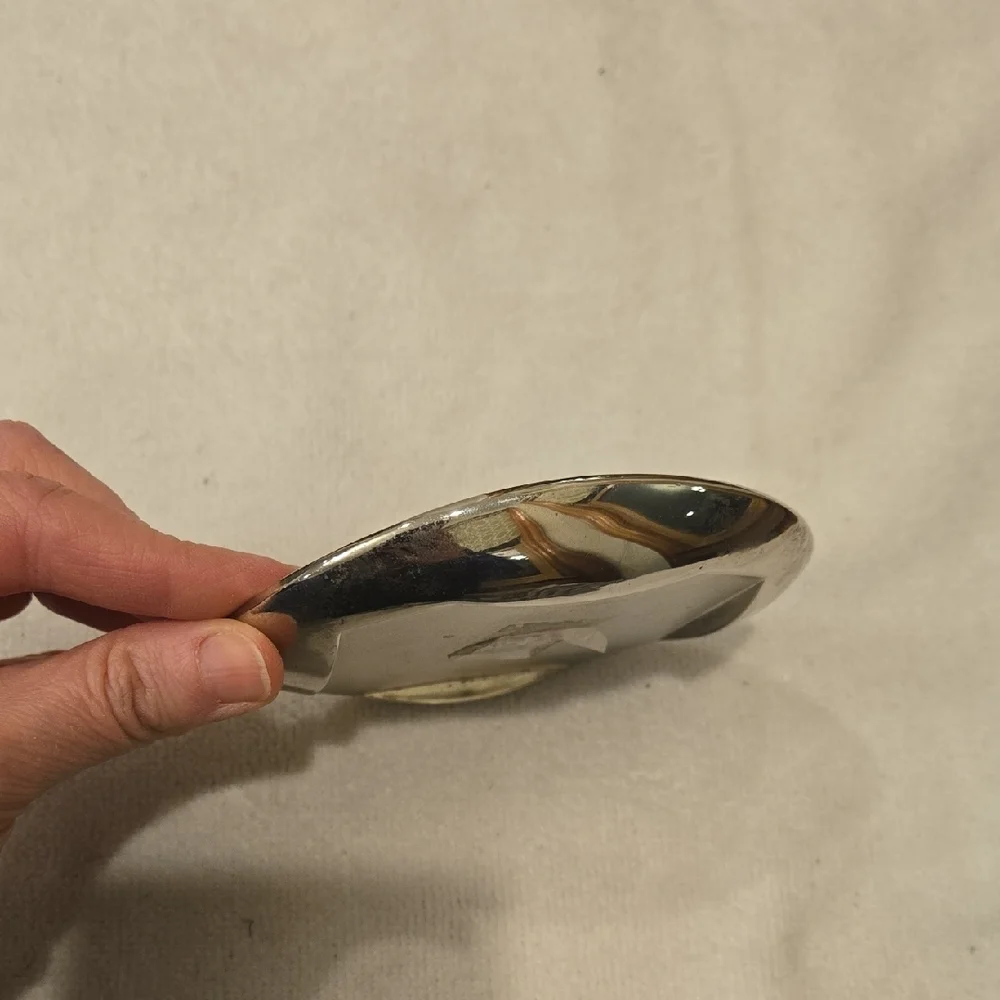 Dansk Silver Plated Desk Sculpture / Paperweight - 4.5
